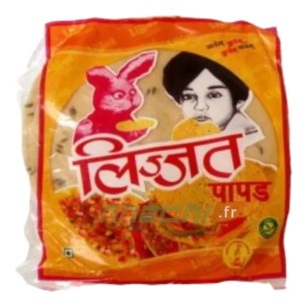LIJJAT PLAIN URID PAPADUM - 200g - Image 1