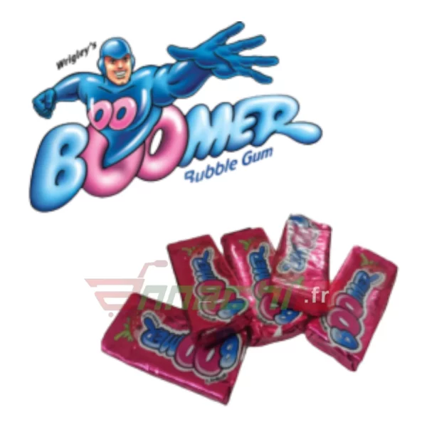 BOOMER-300x300-Photoroom BOOMER (STRAWBERRY) CHEWING GUM - 5Pcs - Image 1