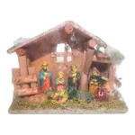 CHRISTMAS NATIVITY SET DECORATION (SIZE : 20cmX15.5cmX7.5cm) - 1Pc