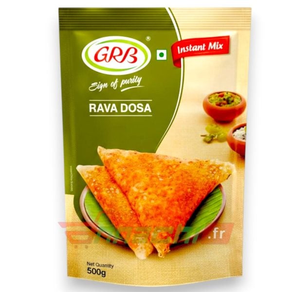 BY GRB RAVA DOSA INSTANT MIX - 500g FRANCE AND EUROPE ONLINE GRB RAVA DOSA INSTANT MIX - 500g - Image 1