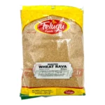 TELUGU FOODS BROWN ROASTED WHEAT RAVA - 1Kg
