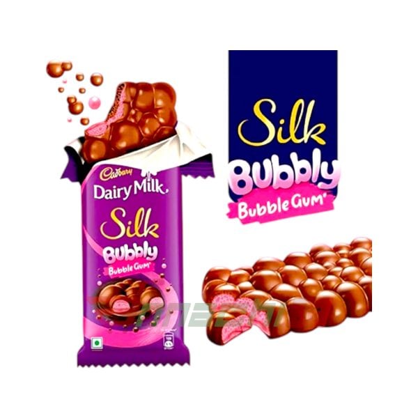 CADBURY DAIRY MILK SILK BUBBLY -112G - Image 1