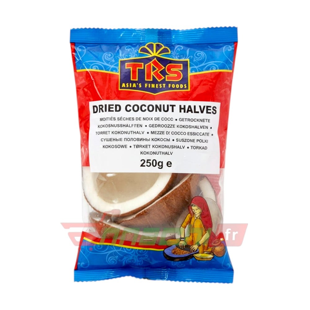BUY TRS DRIED COCONUT HALVES FRANCE EUROPE GERMANY NETHERLAND AND BELGIUM ONLINE TRS DRIED COCONUT HALVES - 250g - Image 1