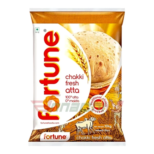 FORTUNE CHAKKI FRESH ATTA - 10Kg - Image 1