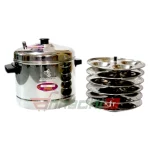 MAXOWARE PREMIUM IDLY COOKER [INDUCTION BASE] - 6 PLATES
