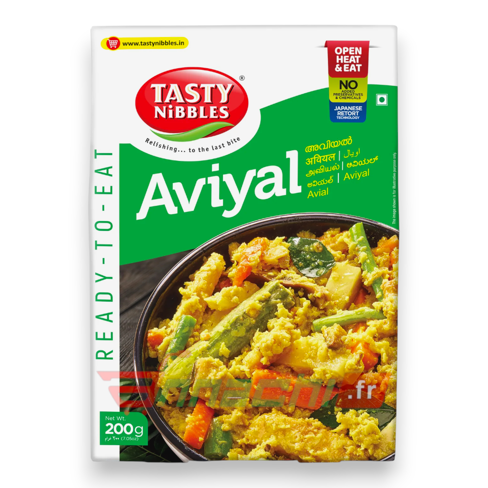 TASTY NIBBLES RTE AVIYAL FRANCE AND EUROPE TASTY NIBBLES RTE AVIYAL - 200g - Image 1