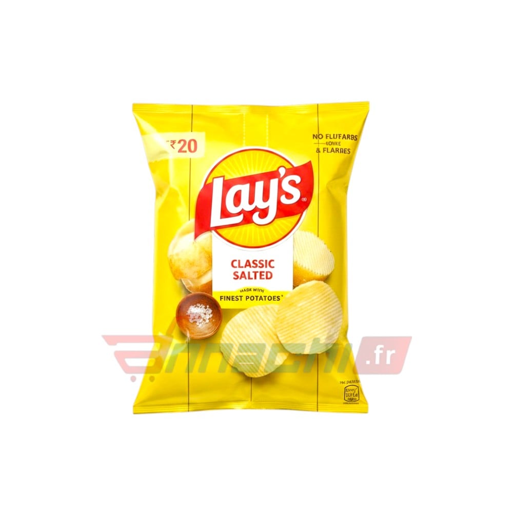 BUY LAYS CLASSIC SALTED - 50g FRANCE EUROPE GERMANY NETHERLAND AND BELGIUM ONLINE LAYS CLASSIC SALTED - 50g - Image 1
