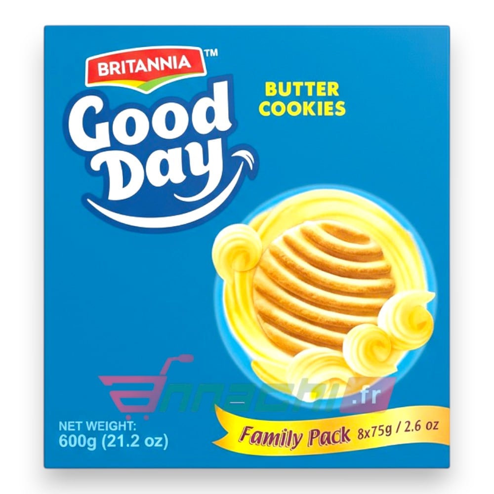 BY BRITANNIA GOOD DAY BUTTER FRANCE AND EUROPE BRITANNIA GOOD DAY BUTTER - 600g - Image 1