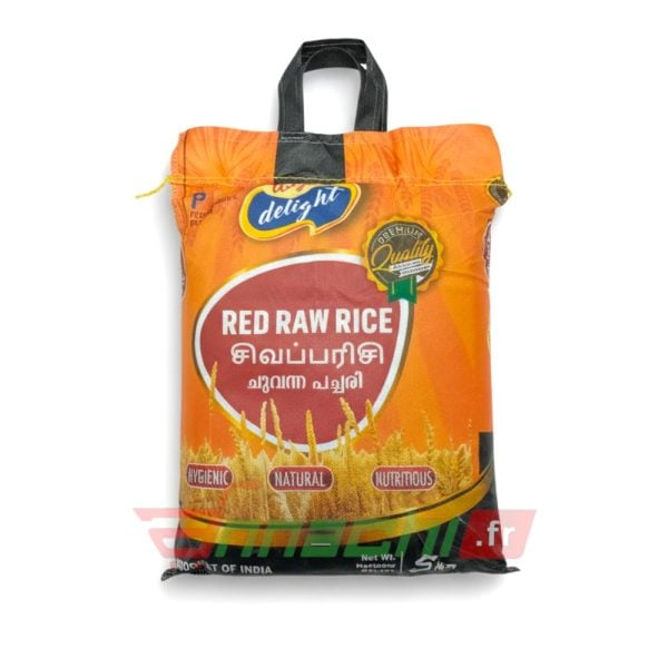 TONY'S DELIGHT RED RAW RICE - 5Kg - Image 1