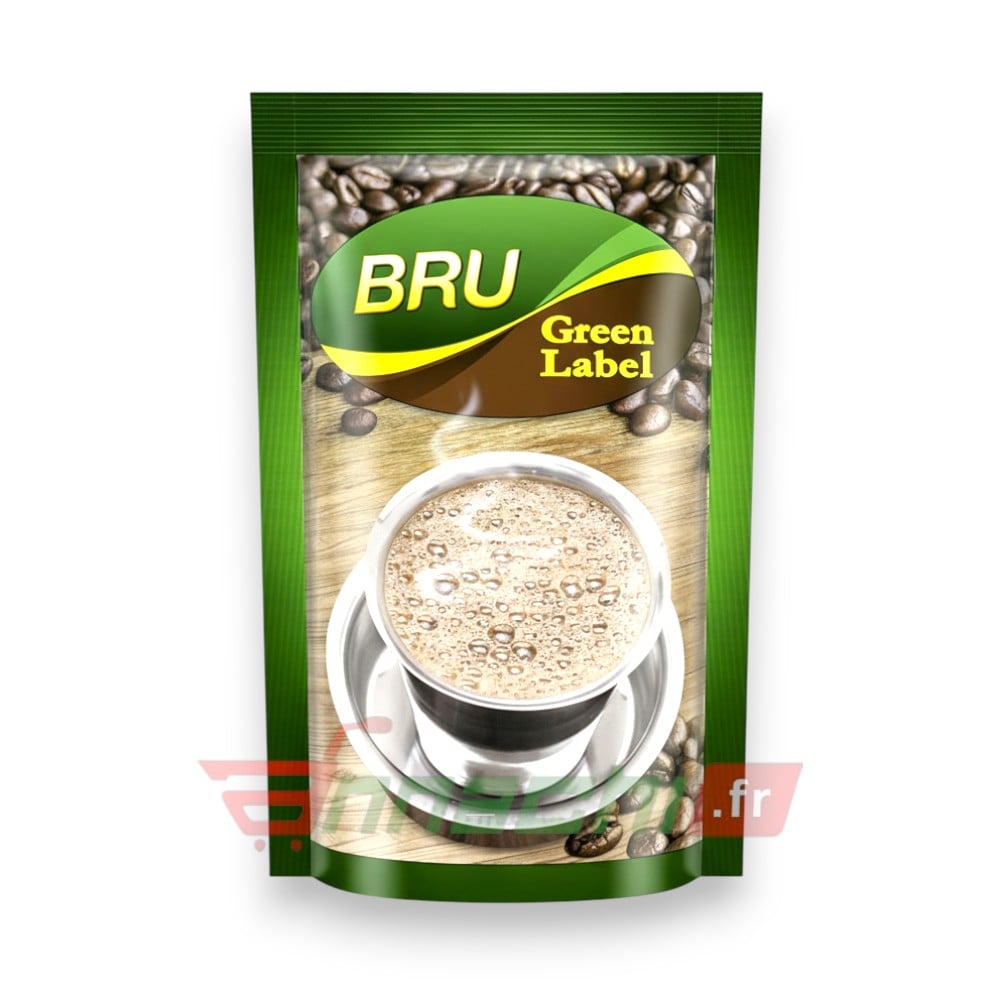 BRU GREEN LABEL FILTER COFFEE FRANCE GERMANY NETHERLAND AND BELGIUM BRU GREEN LABEL FILTER COFFEE - 500g - Image 1