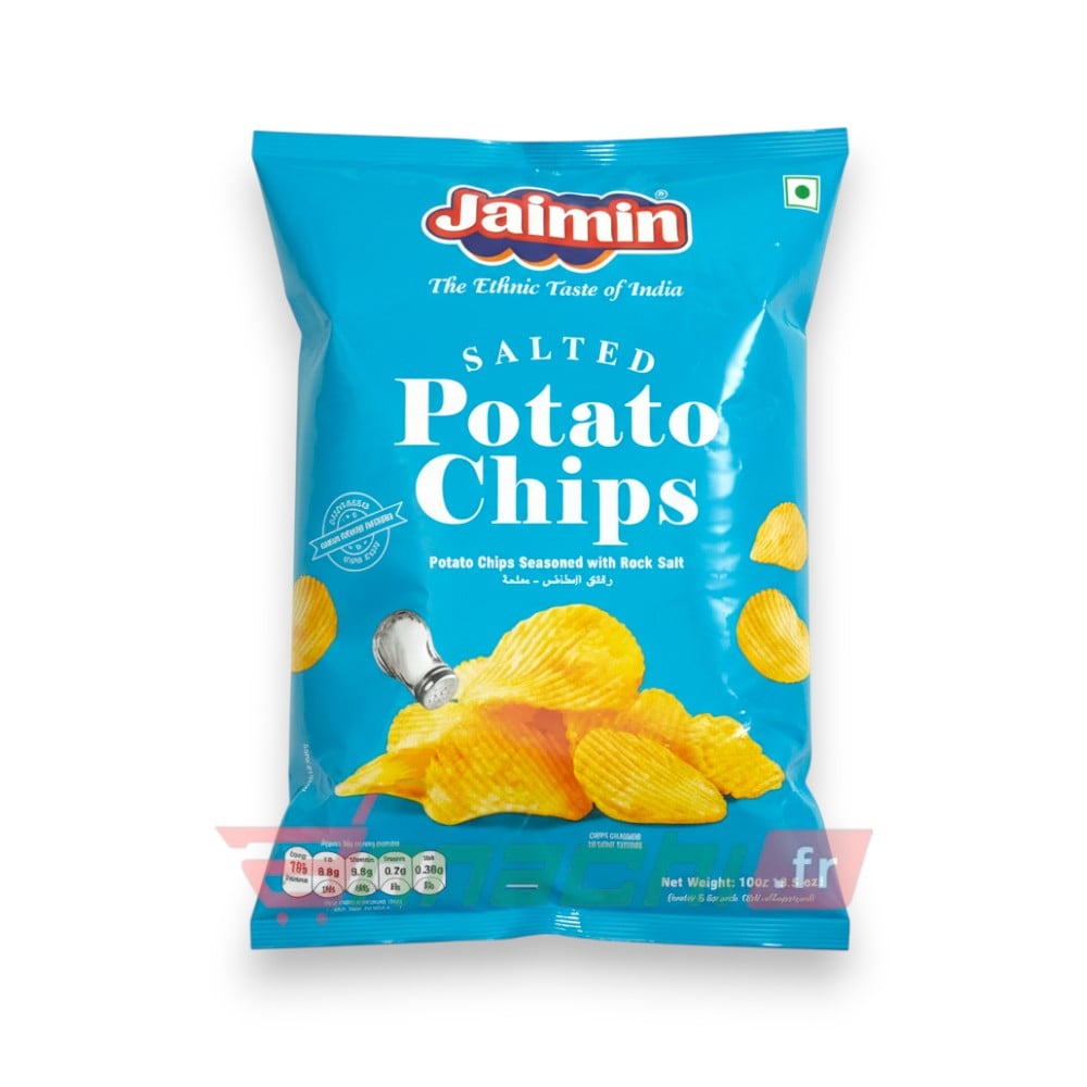 BUY JAIMIN SALTED POTATO CHIPS FRANCE EUROPE GERMANY NETHERLAND AND BELGIUM ONLINE JAIMIN SALTED POTATO CHIPS - 100g - Image 1