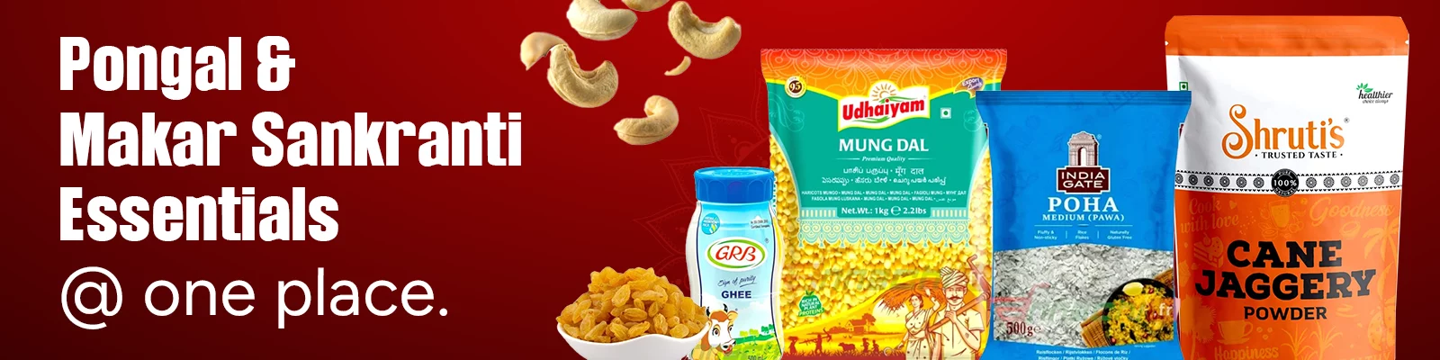 Buy Pongal & Makar Sankranti festive products in france, Germany, Netherlands, Belgium, Italy, spain, Luxemburg, Poland, Portugal, from annachi europe - banner