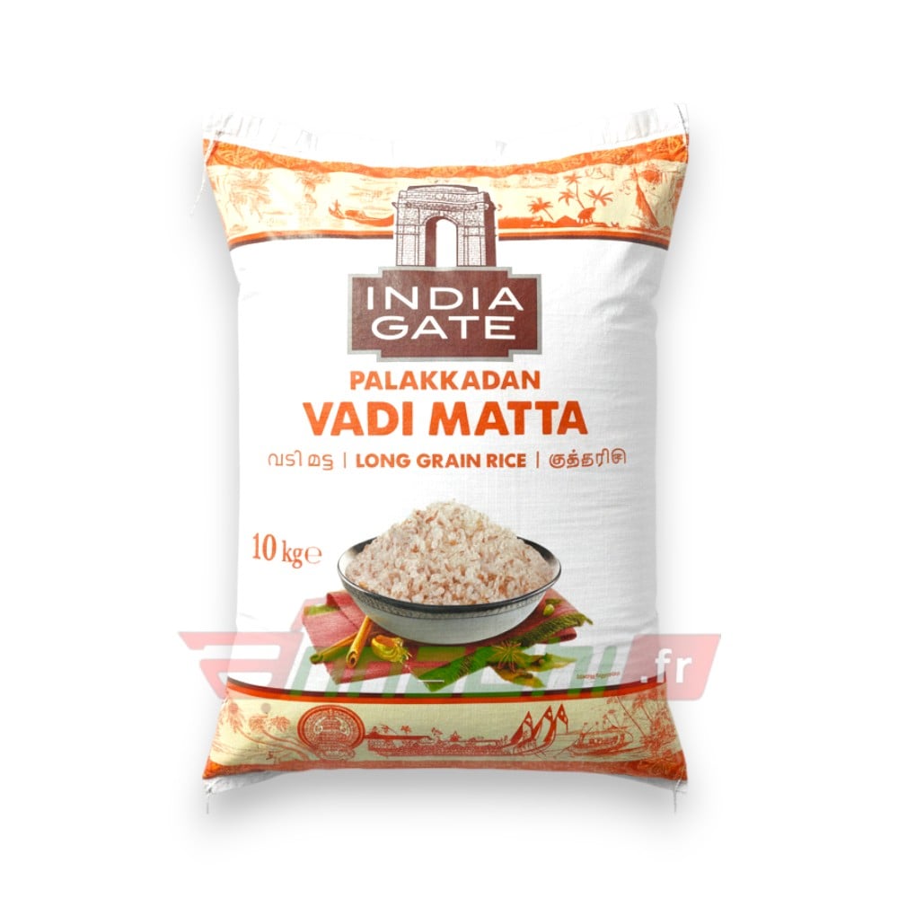 INDIA GATE PALAKKADAN VADI MATTA FRANCE EUROPE GERMANY BELGIUM AND NETHERLAND (1) INDIA GATE PALAKKADAN VADI MATTA - 10Kg - Image 1