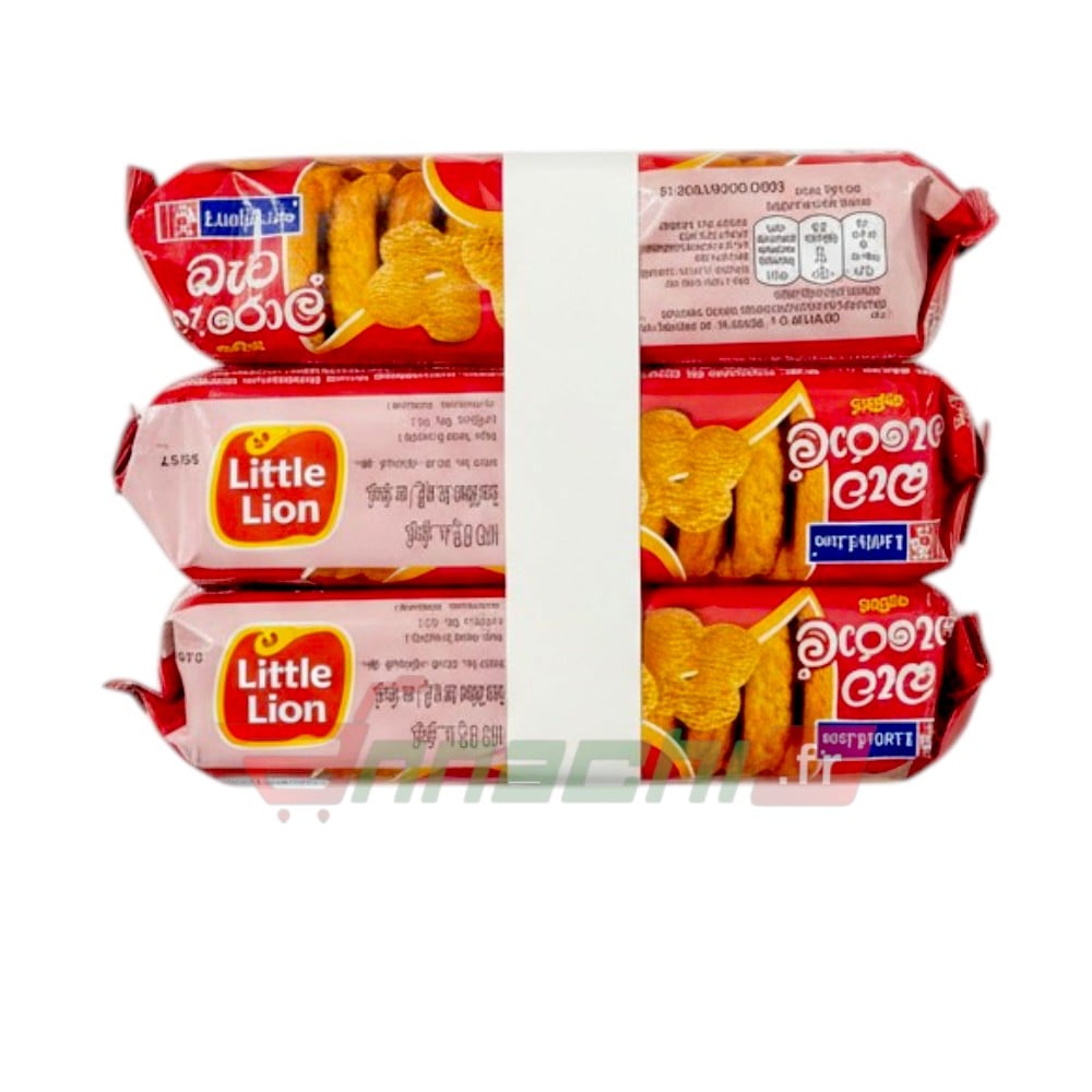 BUY LITTLE LION BATTER CAROL COOKIES (3 PACK) FRANCE EUROPE GERMANY BELGIUM AND NETHERLAND LITTLE LION BATTER CAROL COOKIES (3 PACK) - 100g - Image 1