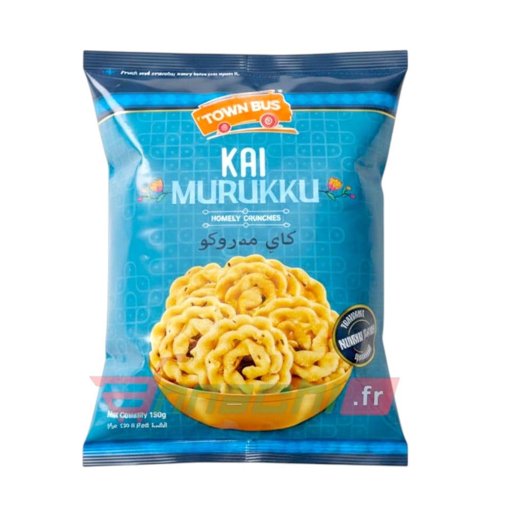 BUY TOWNBUS KAI MURUKKU 150g FRANCE EUROPE GERMANY NETHERLAND AND BELGIUM ONLINE TOWNBUS KAI MURUKKU MIXTURE - 150g - Image 1