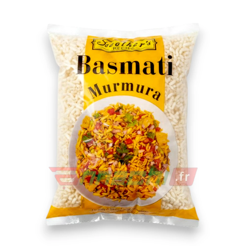 BUY MOTHER'S BASMATI MURMURA PUFFED RICE FRANCE EUROPE GERMANY BELGIUM AND NETHERLAND ONLINE MOTHER'S BASMATI MURMURA PUFFED RICE – 400g - Image 1