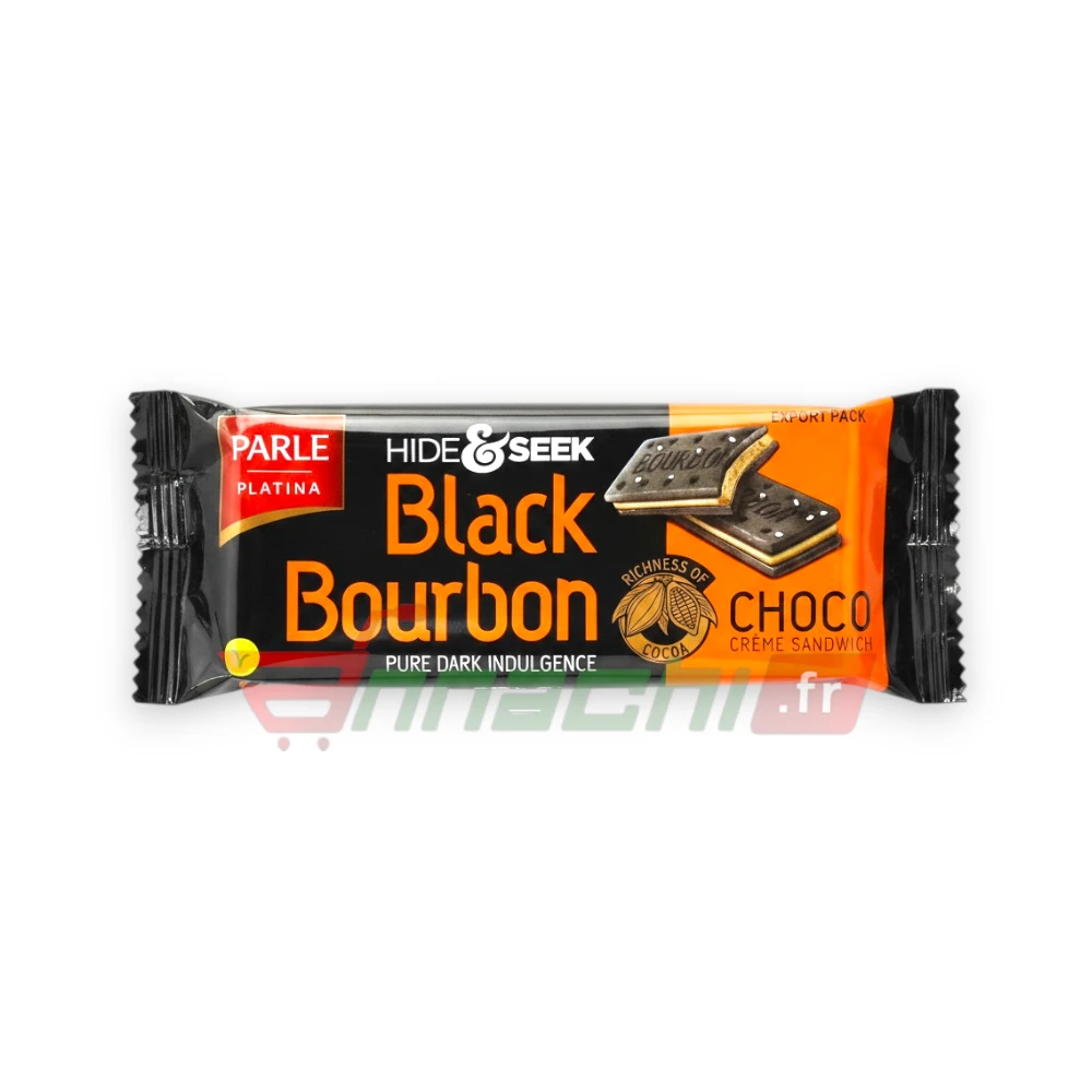 BUY PARLE HIDE AND SEEK BLACK BOURBON IN FRANCE EUROPE GERMANY NETHERLAND AND BELGIUM ONLINE PARLE HIDE & SEEK BLACK BOURBON - 100g - Image 1