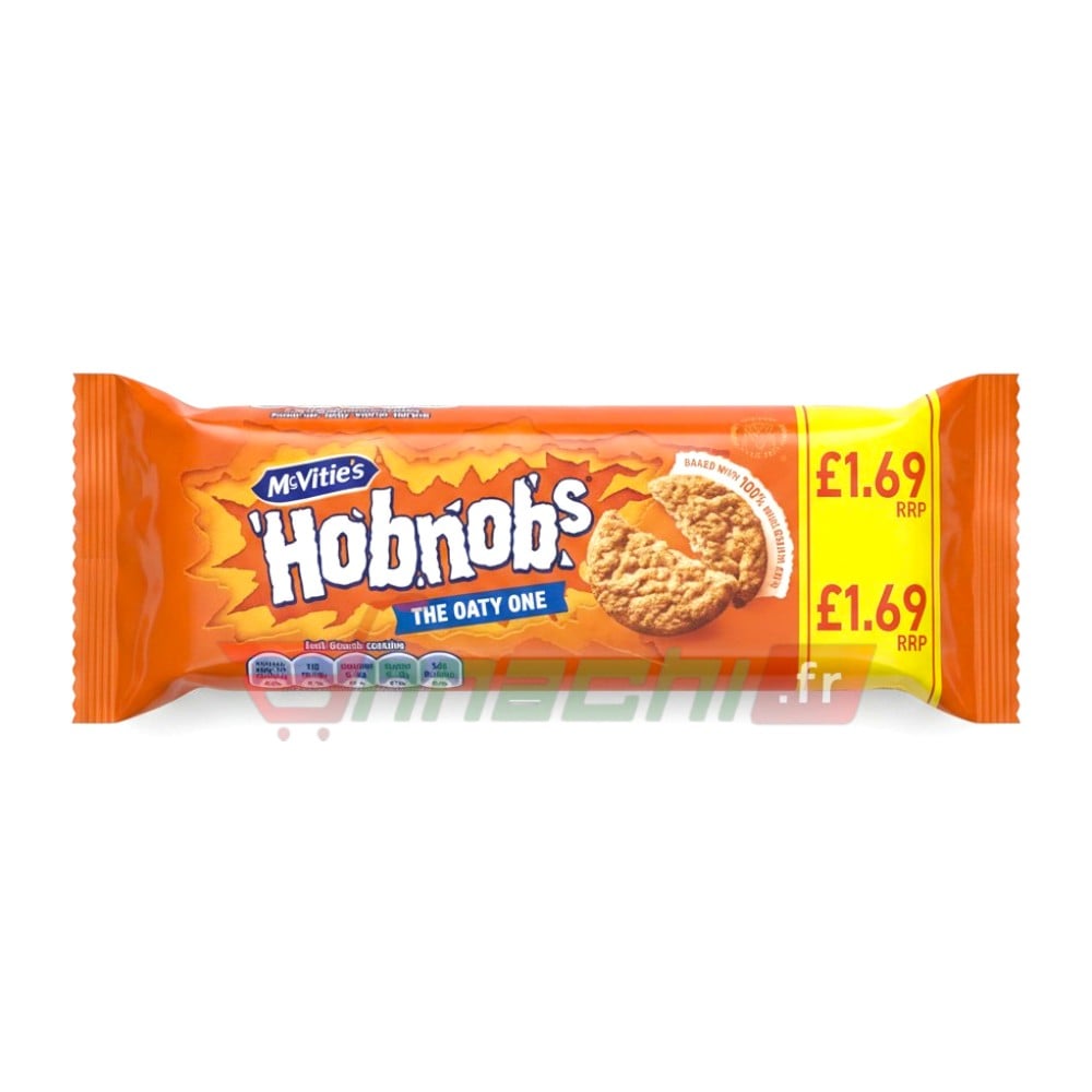 BUY-MCVITIES-HOBNOB-OATY-BISCUIT-FRANCE-EUROPE-GERMANY-NETHERLAND-AND-BELGIUM-ONLINE MCVITIES HOBNOB OATY BISCUIT – 250g - Image 1