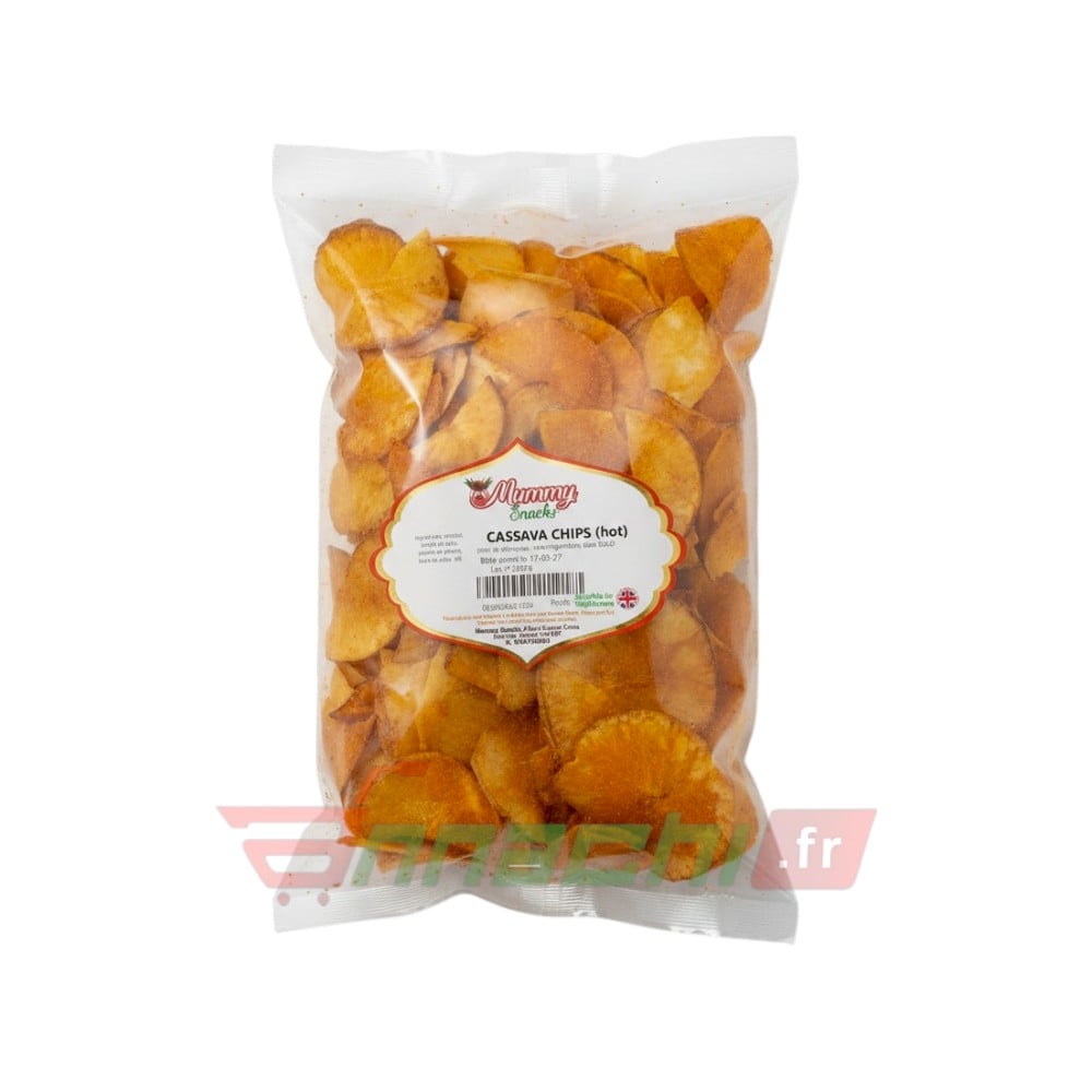 BUY MUMMY CASSAVA CHIPS - 150g FRANCE EUROPE GERMANY NETHERLAND AND BELGIUM ONLINE MUMMY CASSAVA CHIPS - 150g - Image 1